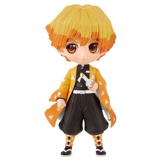 Фигурка Q Posket Demon Slayer Kimetsu No Yaiba, Zenitsu Agatsuma, 14 см / Фигурка по мотивам аниме "Клинок, рассекающий демонов", Зеницу Агацума, 14 см