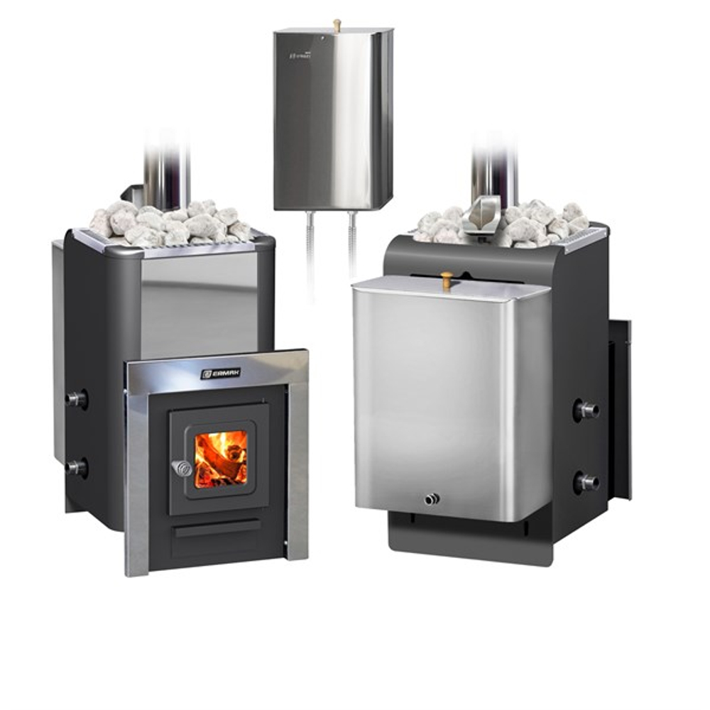 Дровяная печь для бани ЕРМАК 16-С Элит