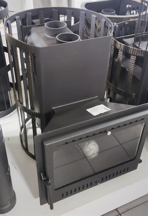 Печь ВЕЗУВИЙ Скиф Парогенератор Ковка Панорама "М"