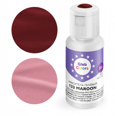 Краситель гелевый Cake Colors 107 MAROON, 20 г