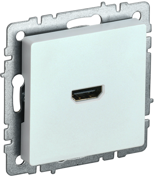 BRITE Розетка HDMI РHDMI-0-БрЖ жемчуг IEK