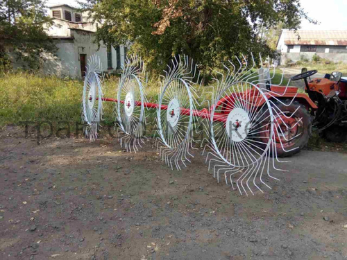 Грабли-ворошилки колёсно-пальцевые однокрылые