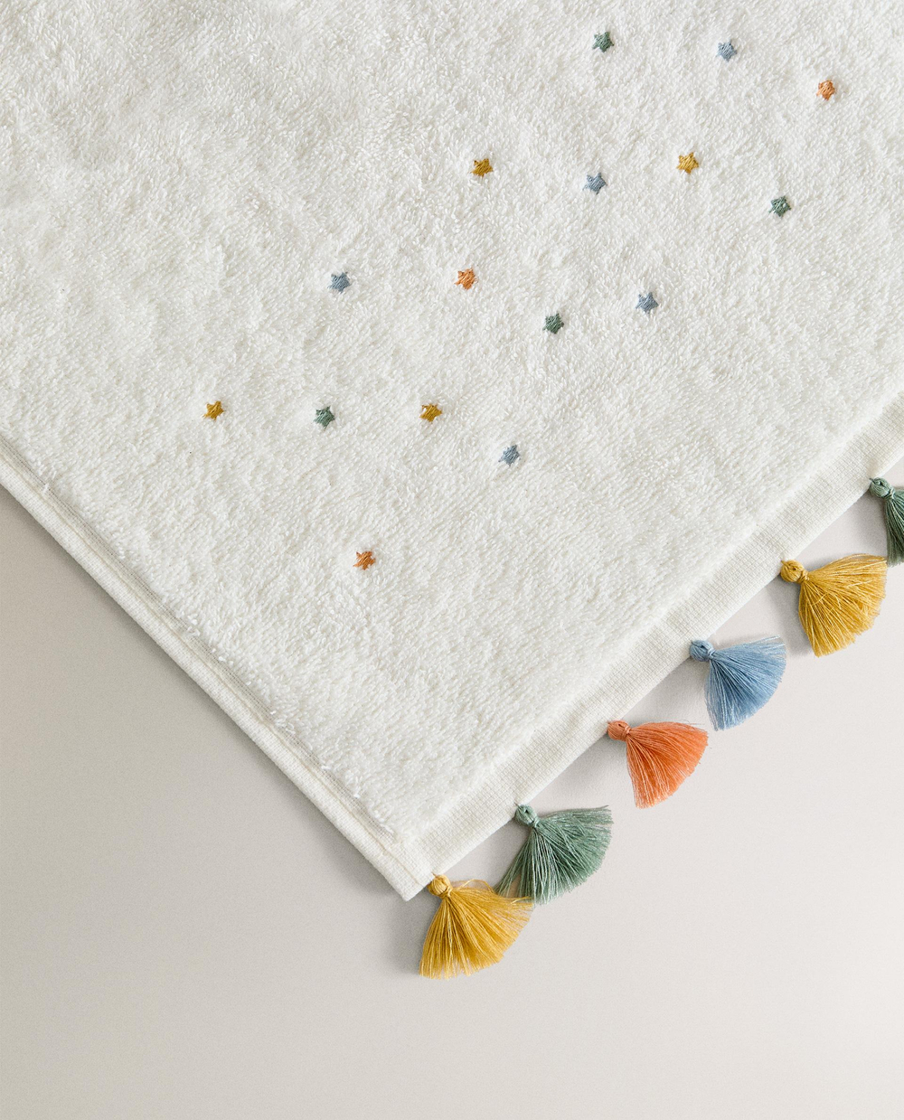 Zara Home Полотенце для лица и рук из хлопка, z amana biel · 5650/013