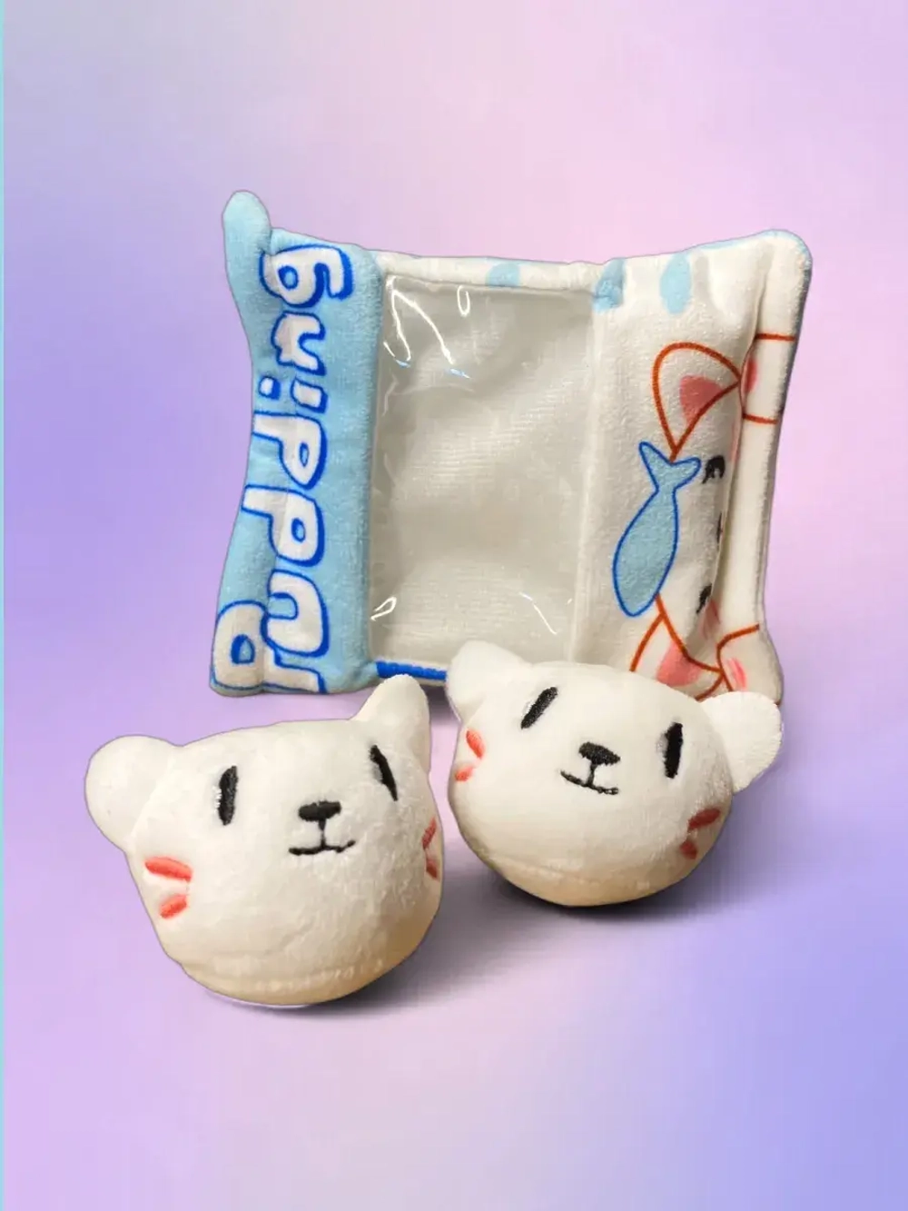 Брелок мягкая игрушка подушка Пудинг Pudding мини