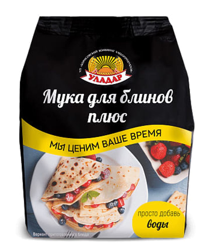 "Мука для блинов плюс" 500г. Уладар