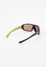 Спортивные очки LiP FLO / Matt Black Mustard / Zeiss / PA Polarized / Pacific Blue Lens