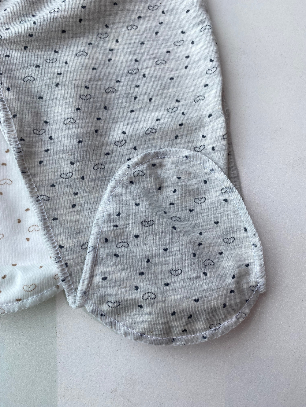 Ползунки Сердечко (Малышеево) кулир Арт: 0203К (Размер: 62)