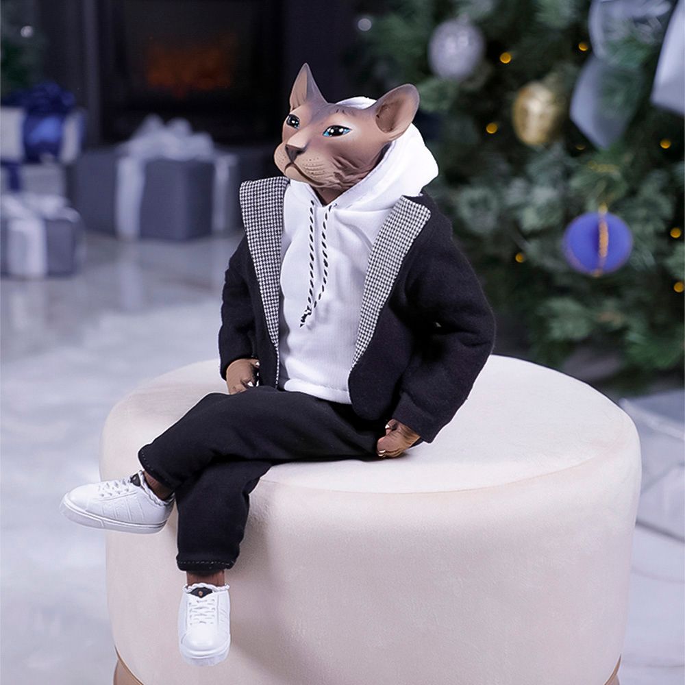 Кукла коллекционная Кот Тим