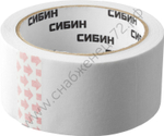 СИБИН 48 мм х 25 м, креповый, Малярный скотч (12111-50)