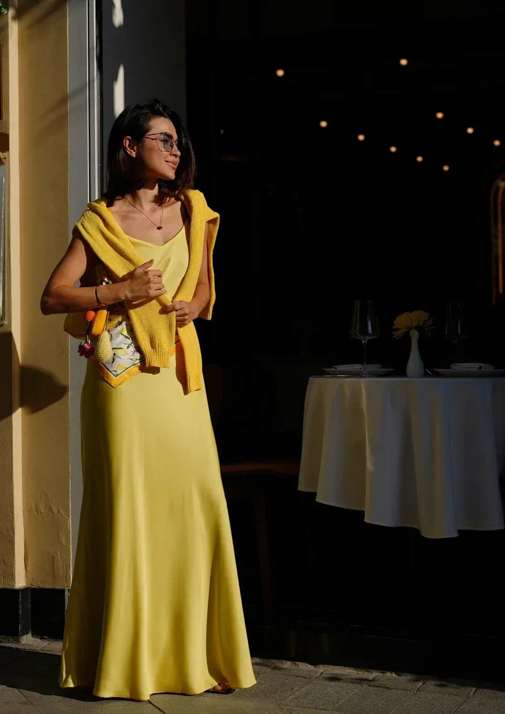 Комбинация двусторонняя лимонно-зеленый