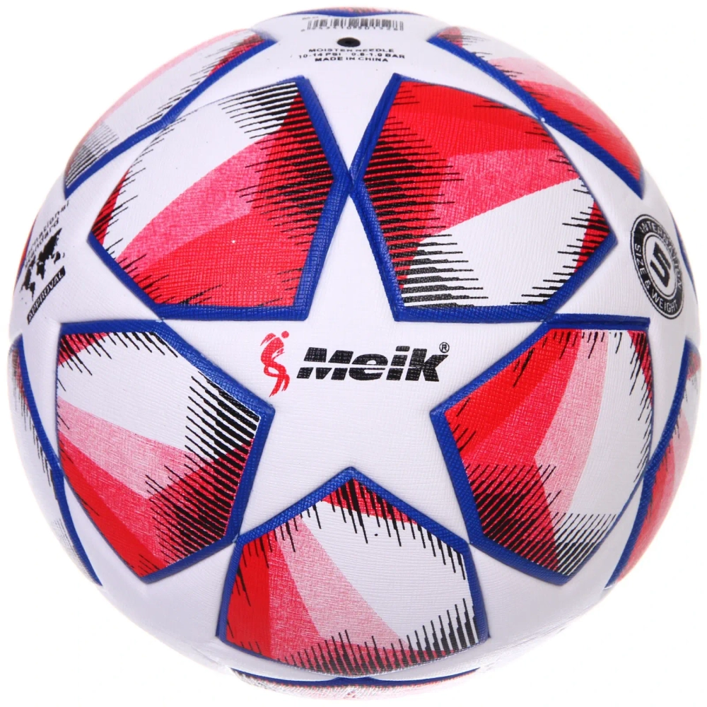 Мяч футбольный Meik MK-152 (ТПУ, размер 5, 3 слоя)