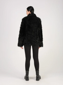 Дубленка зимняя шуба натуральная короткая