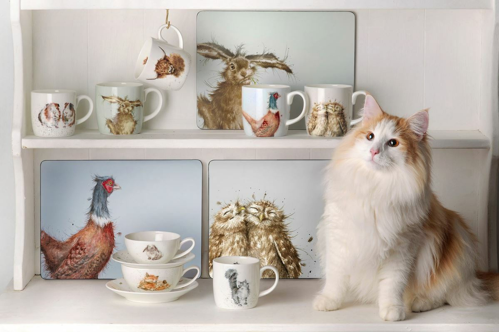 Royal Worcester - Wrendale Designs Кружка The Twist Owl 400 мл / артикул   MMMR4020-XD  / GTIN 749151644250