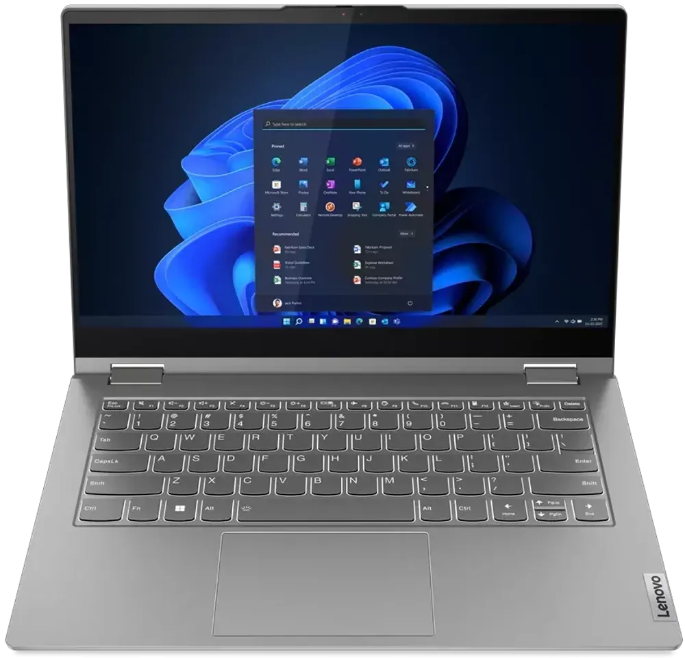 Ноутбук Lenovo ThinkBook 14s Yoga G2 IAP Intel Core i5 1235U, 1.3 GHz/14&amp;quot; Full HD/8Gb/512 Gb SSD/DVD нет/Intel Iris Xe Graphics/No OS/серый 21DM0023RU