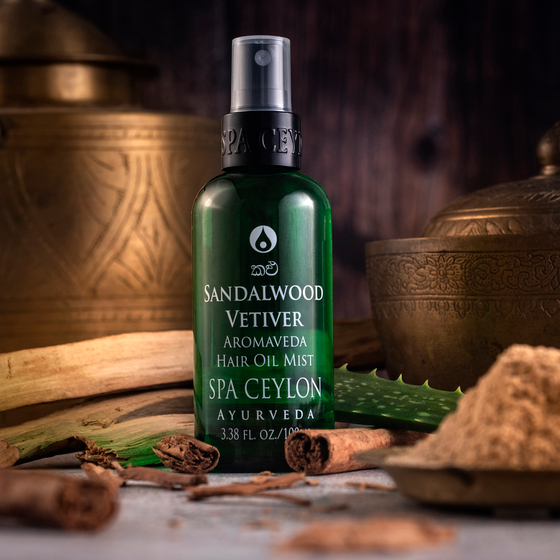 Спрей на основе масла для волос "САНДАЛ И ВЕТИВЕР" (100мл)