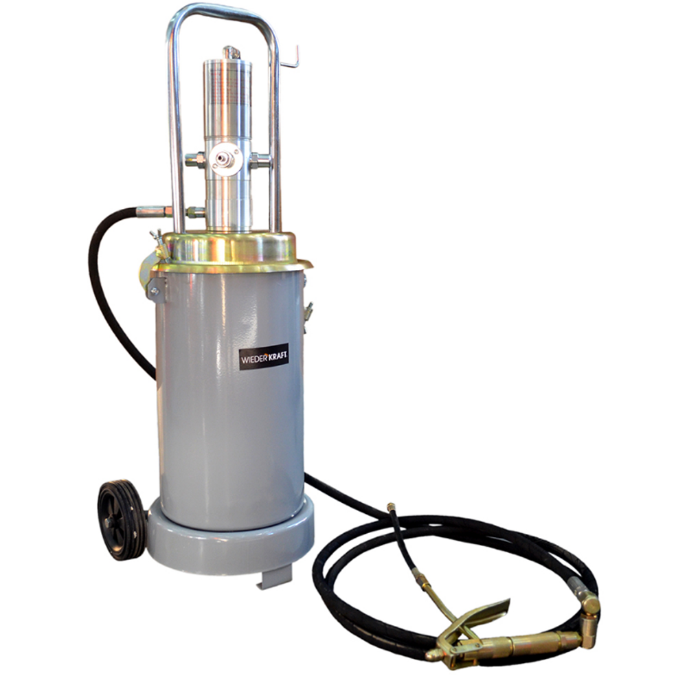 WDK-89530 Нагнетатель консистентной смазки с пневматическим приводом.Объем бака 20 л