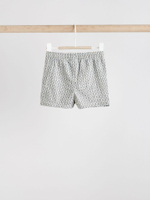 Рубашка и шорты в комплекте для малышей Next AA3-570, Черный, Белый