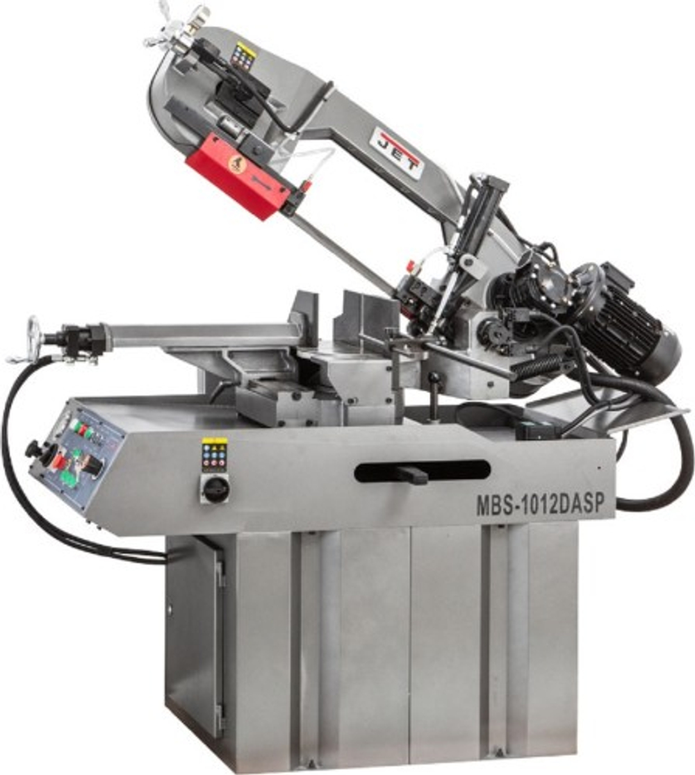 Станок ленточнопильный JET MBS-1012DASP 400V, полуавтомат JRM81012SPT