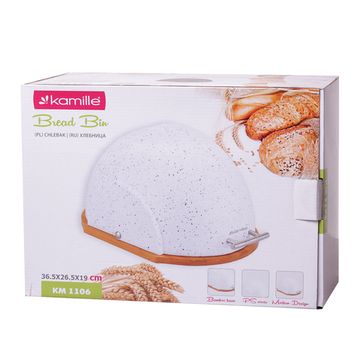 Хлебница Kamille KM-1106 бамбук, пластик