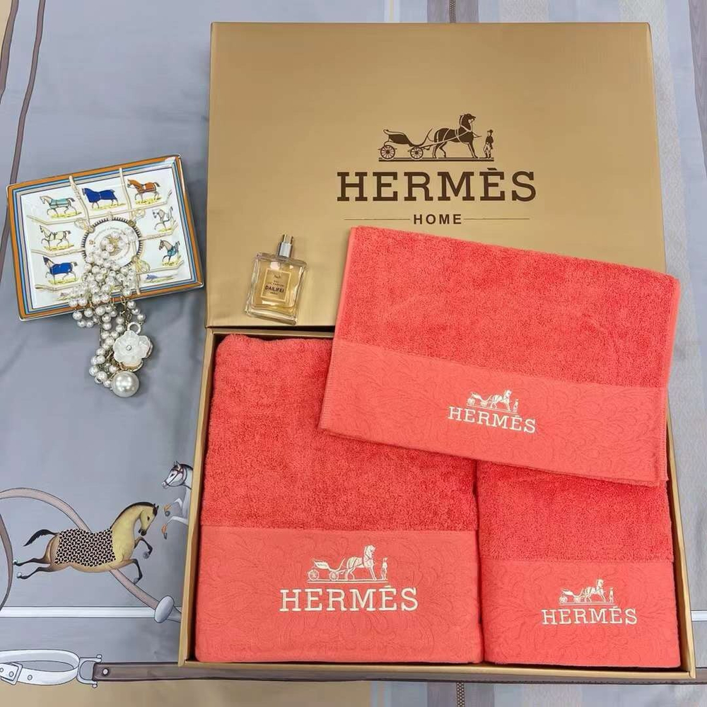 Набор полотенец Hermes 3 шт., арт. 485337528