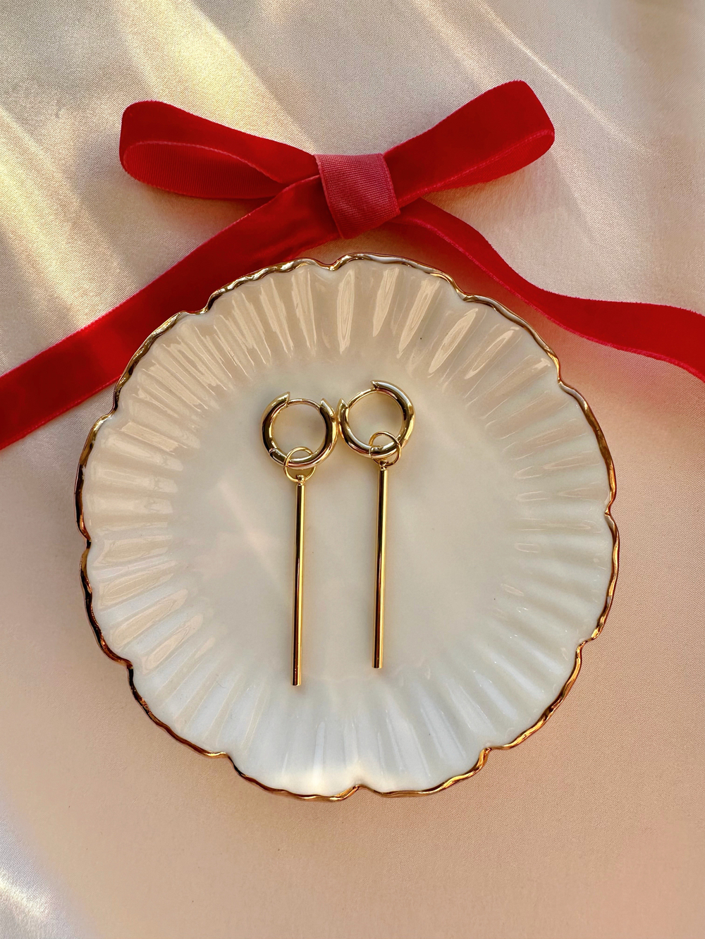 Серьги Корица