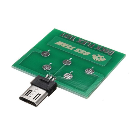 Тестовая плата порта разъема Micro USB