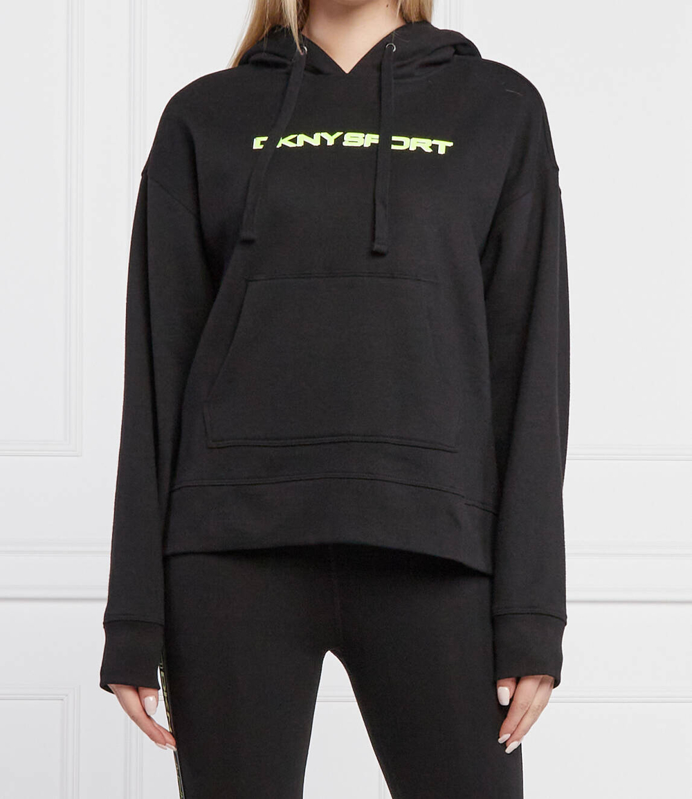 Худи layered DKNY Sport - черный(DP1T8423)