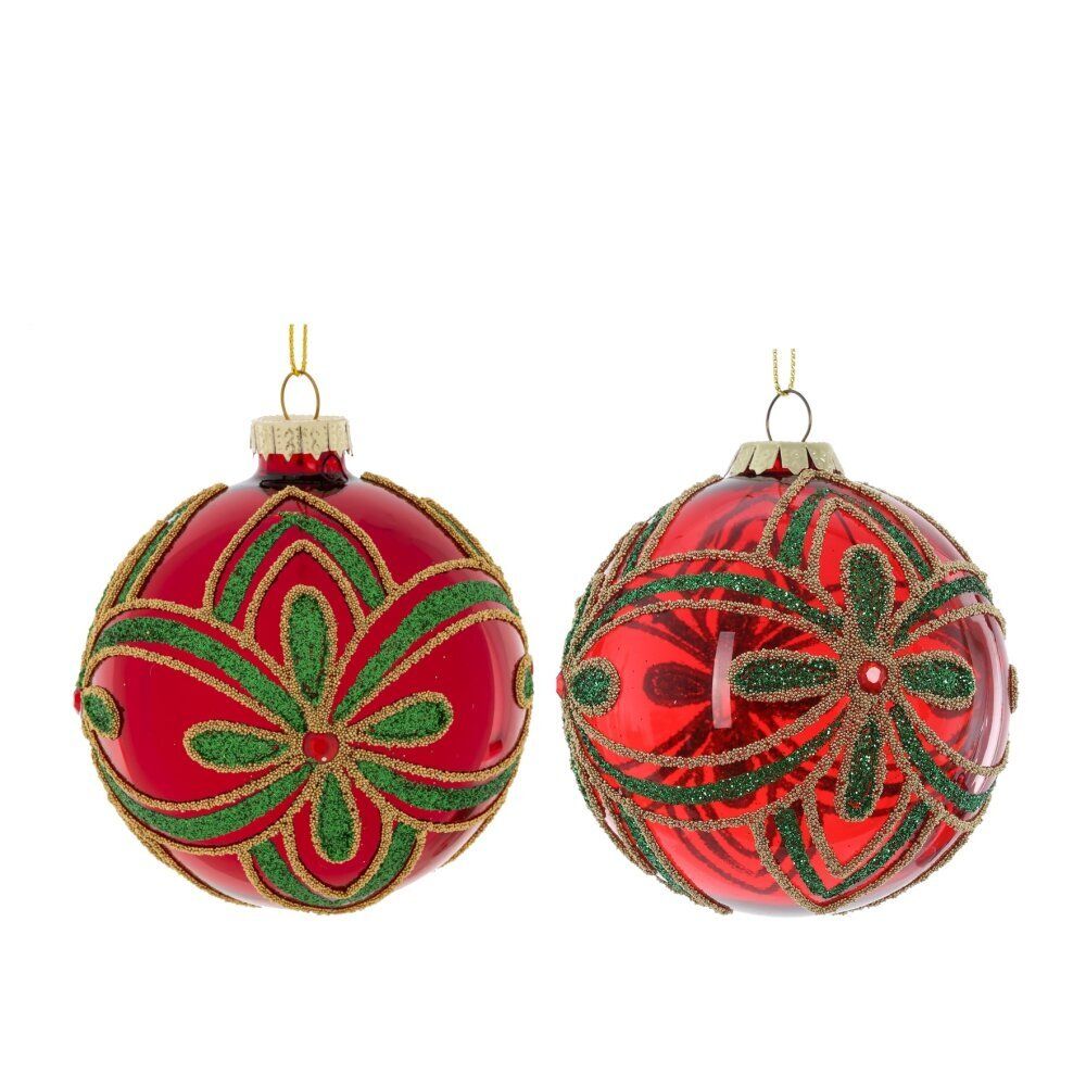 GAEM Украшение новогоднее "Шар", L8 W8 H9 см, 2в.