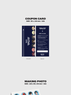 товары ENHYPEN - WORLD COUPON CARD COLLECTION PILOT BASIC Version