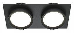 Встраиваемый светильник Maytoni Hoop DL086-02-GX53-SQ-B