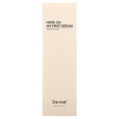 De:maf, Here-OH My First Serum, сыворотка для лица, 145 мл (4,9 жидк. унции)