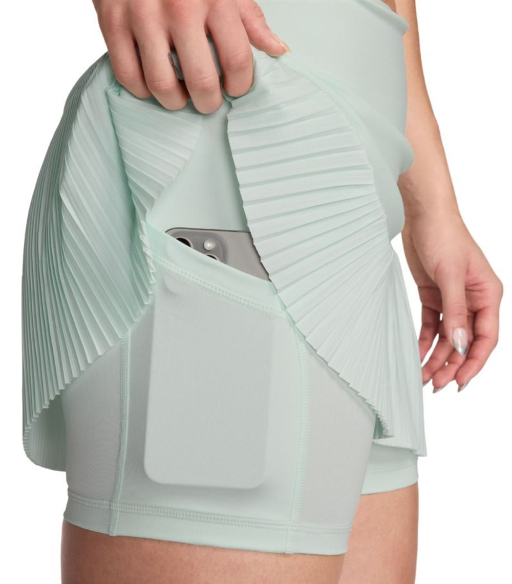 Теннисная юбка Nike Dri-Fit Advantage Pleated Skirt - Mint
