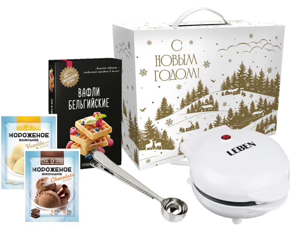 Снежные вафли