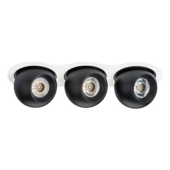 Комплект из светильника и рамки Lightstar Intero Ball (217636+217072+217072+217072) i636727272