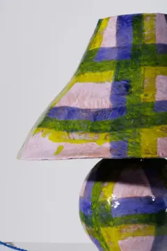 Настольная лампа Pink Tartan by Altavolta