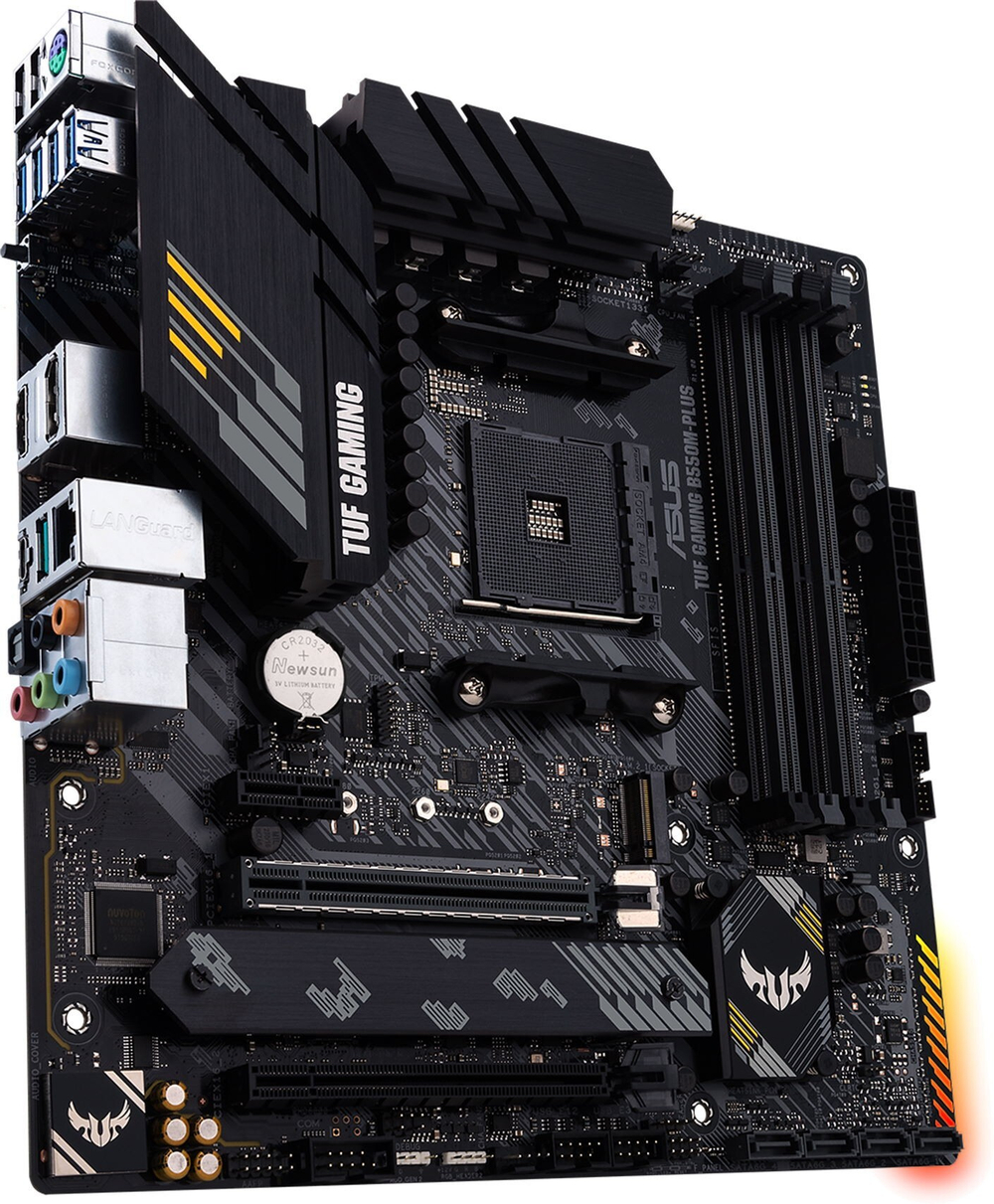 Материнская плата mATX ASUS TUF GAMING B550M-PLUS