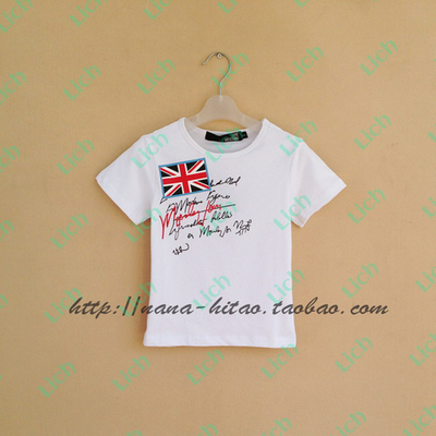 Футболка с принтом британского флага и надписями