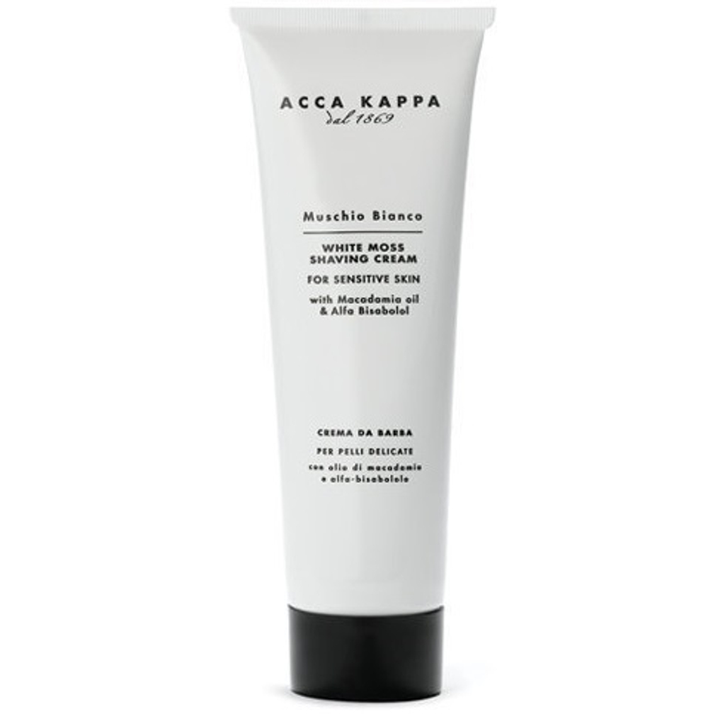 Acca Kappa Muschio Bianco Shaving Cream - Крем для бритья 125 мл