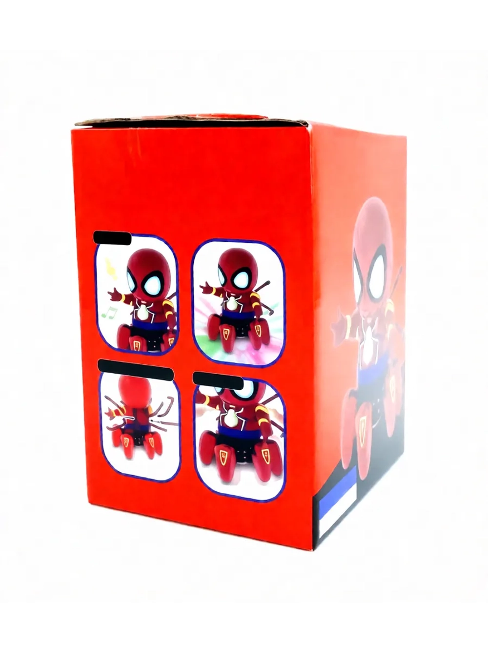 Танцующий робот Человек-паук Осьминог красный