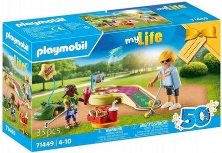Конструктор Playmobil My Life - Мини-гольф с аксессуарами - Плеймобиль Моя жизнь 71449