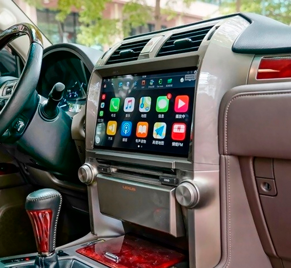 Автомагнитола Тесла стиль для Lexus GX 400, 460 2010-2020
