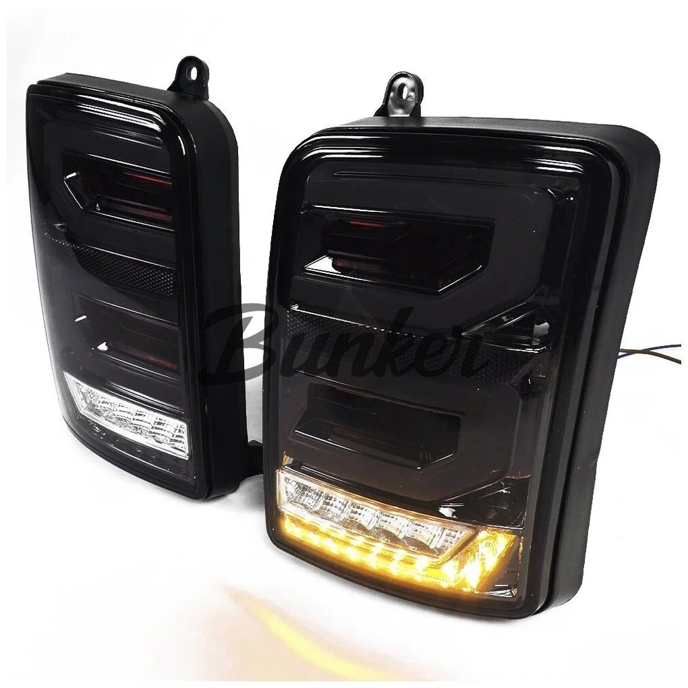 Задние фонари НИВА "Land Rover" черные