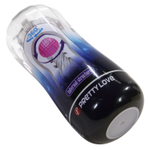 Прозрачный мастурбатор с подвижным шариком (Цвет: прозрачный)