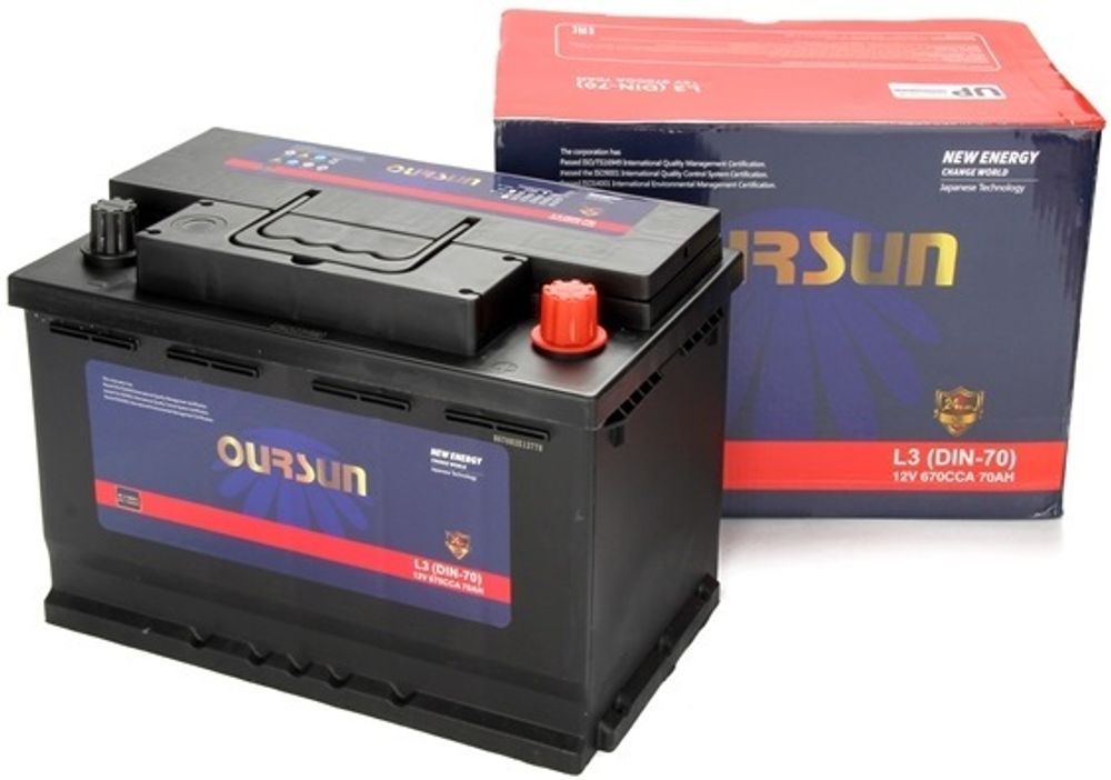 OURSUN 6CT- 70 аккумулятор