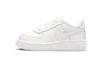 Baby Nike Air Force 1 LE non-slip shock absorption wear-resistant low-top sneakers pure white