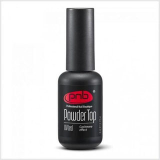 ТОП Пудра-Топ с эффектом кашемира PNB 17 мл УФ/ЛЕД/Powder Top PNB 17 ml UV/LED
