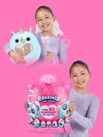 Мягкая игрушка сюрприз в яйце игровой набор единорог