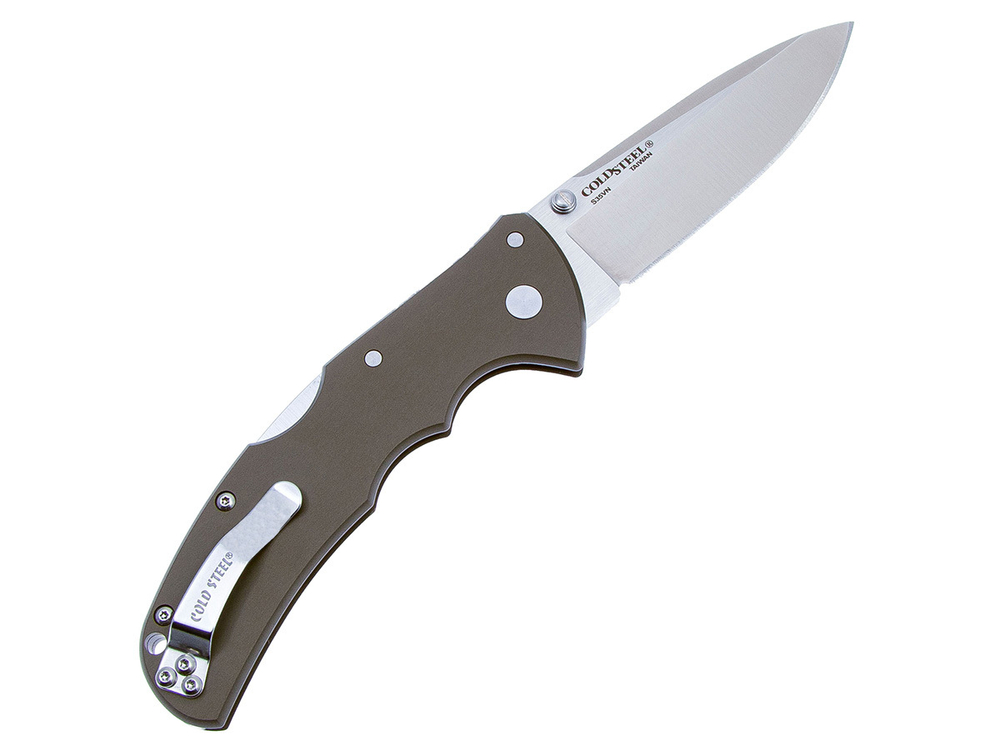 Нож складной Cold Steel Code 4 Spear Point, сталь CPM S35VN, рукоять алюминий, 119г