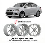 КОВАНЫЕ ДИСКИ для Chevrolet Sonic I Рестайлинг 2016-2020 Шевроле