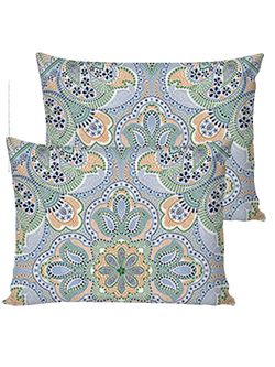 Постельное белье Сказка "Бисер/Бисер (компаньон)" семейное Наволочка 50х70 см 2 шт Простынь на резинке 160х200 см Пододеяльник 145х215 см(2шт) , перкаль